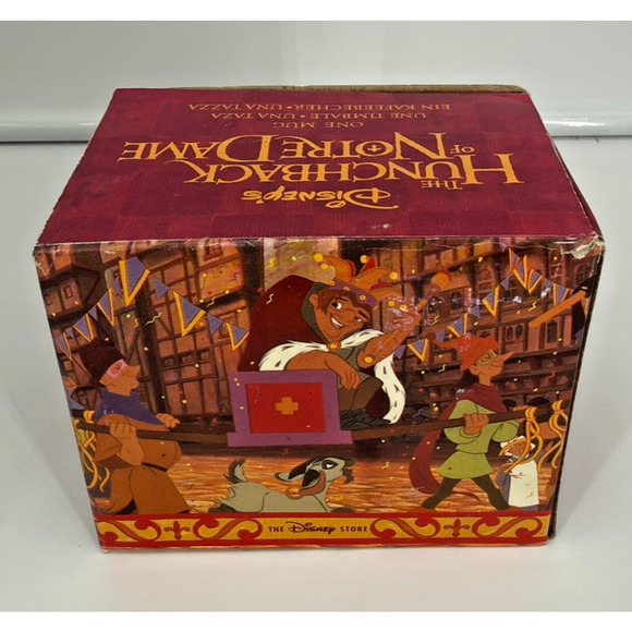 Vintage Walt Disney The Hunchback of Notre Dame Collectible Coffee Mug and Box - Picture 5 of 8